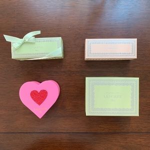 4 Ladurée Paris macaron boxes